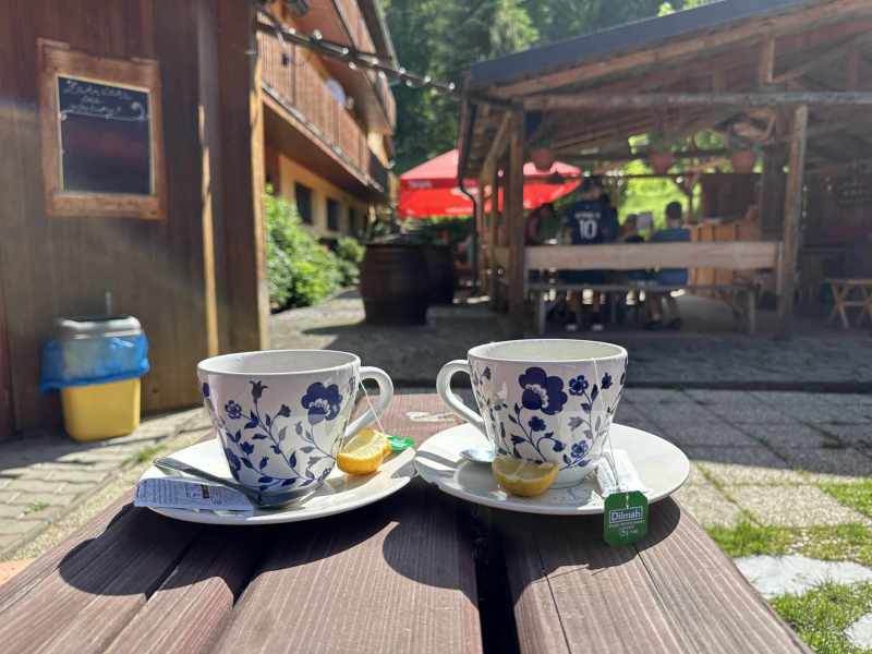 Den 3 - malujeme kamínky a pleteme copánky