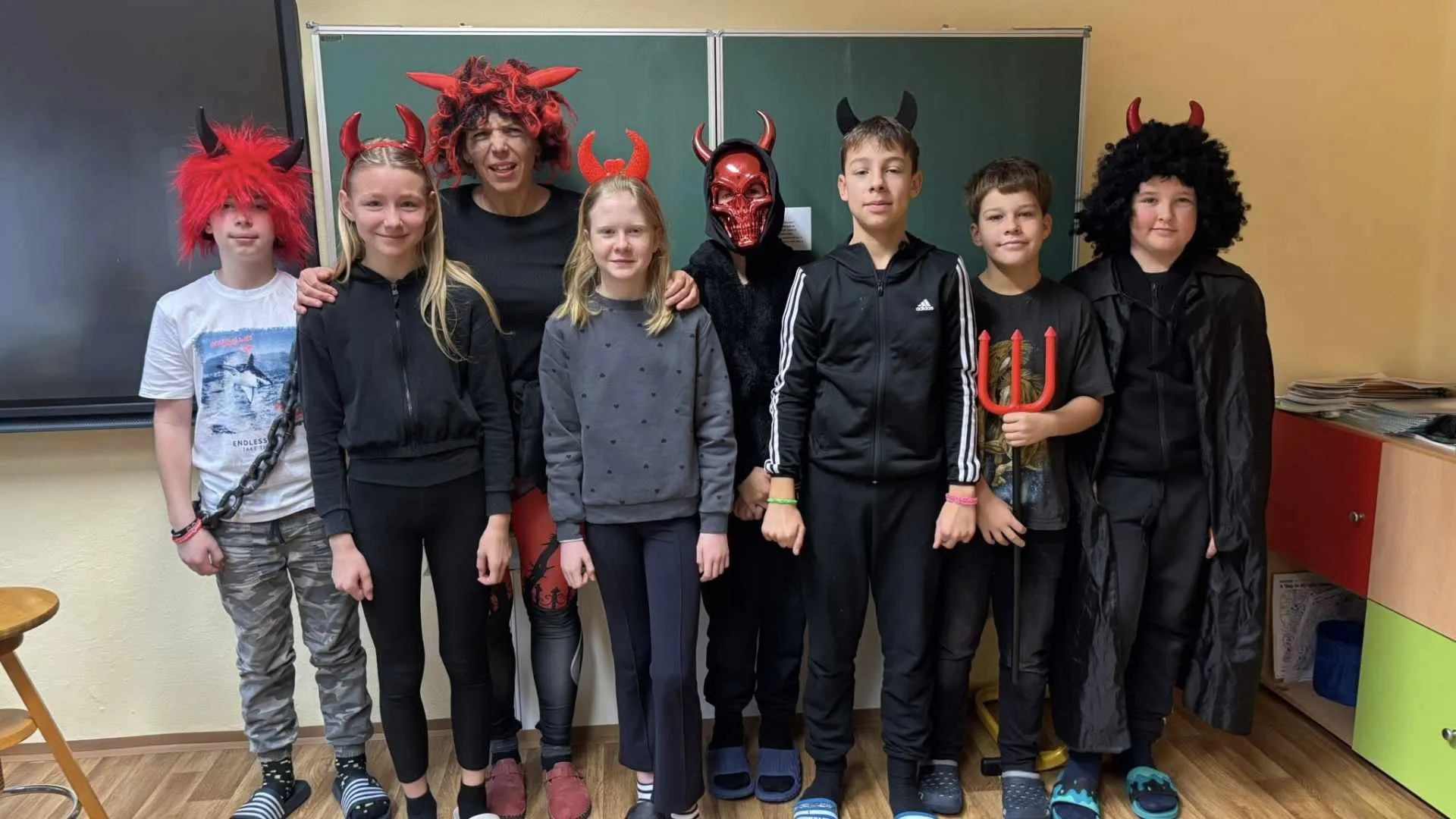 Třída plná čertů